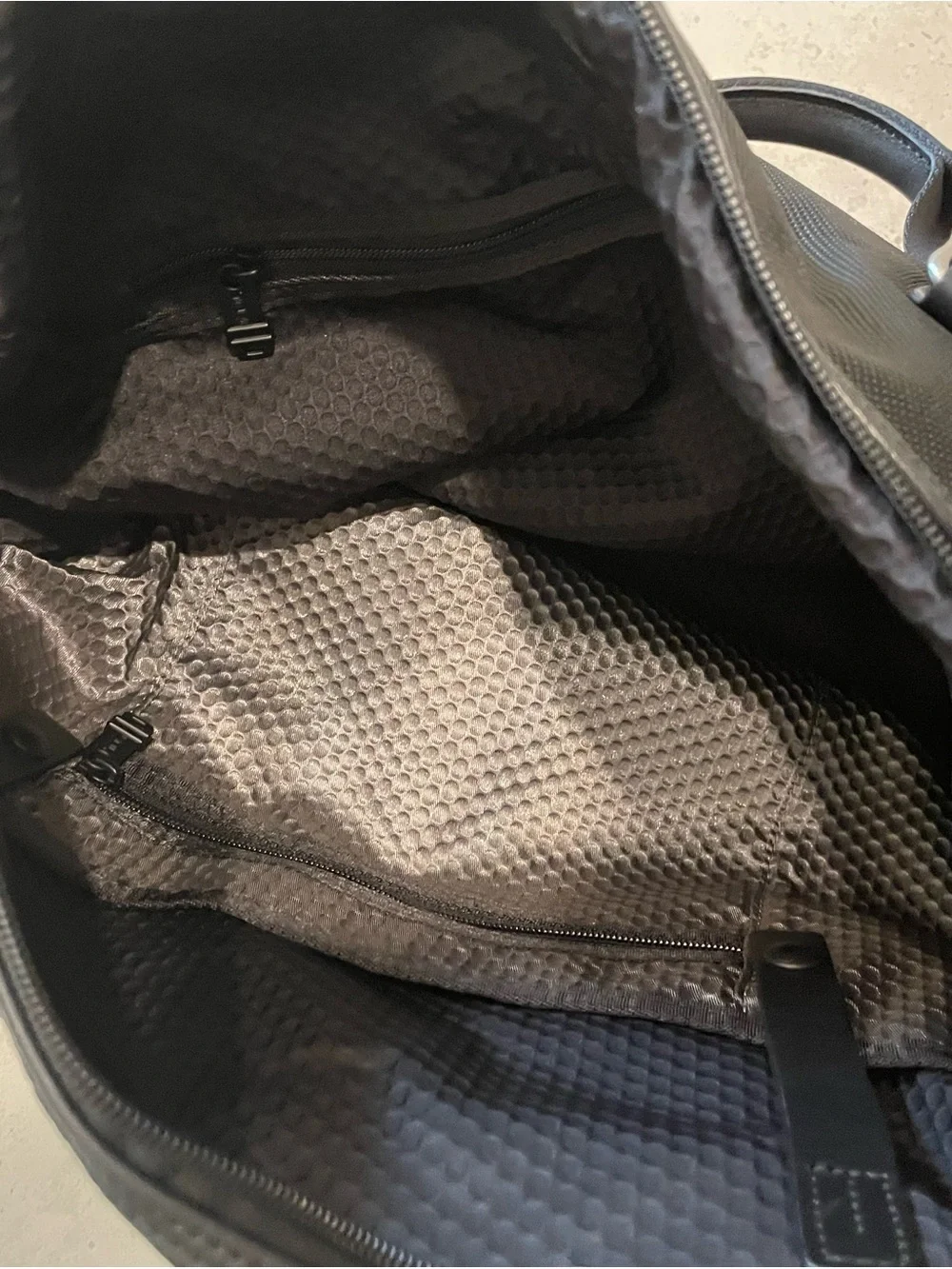 Tumi Black Travel Duffel Bag